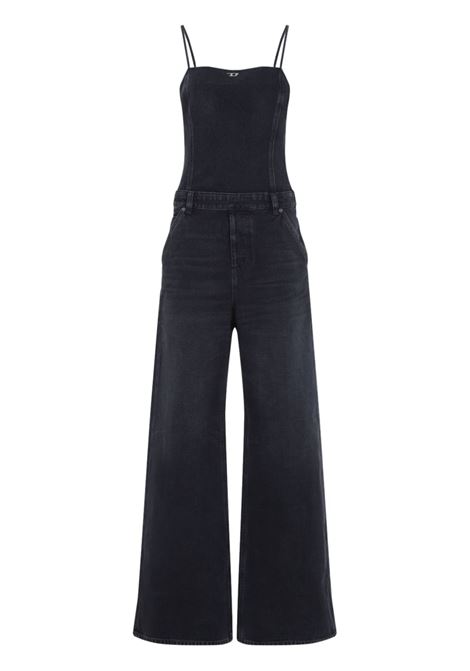 tuta denim de vorse donna nera DIESEL | A14068 007Z902